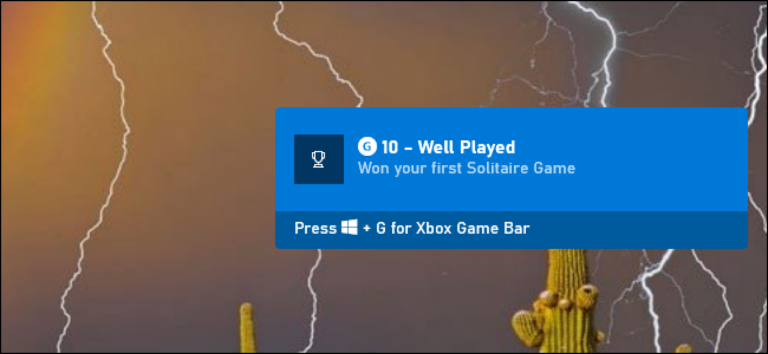 Как отключить уведомления о достижениях Xbox в Windows 10