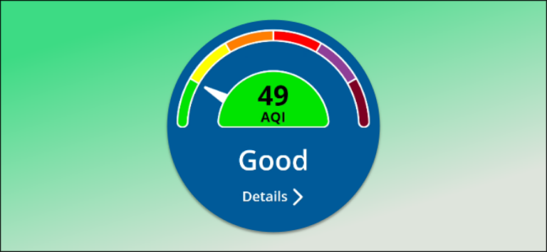 Как проверить местный индекс качества воздуха на Android