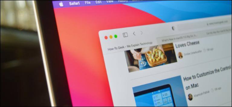 Как отключить значки в Safari на Mac