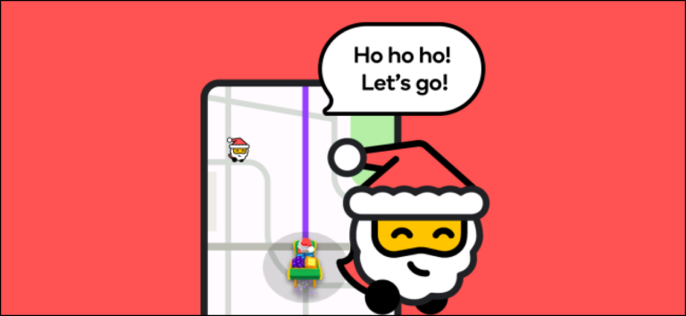 Как ездить с Сантой и включить рождественскую тему в Waze