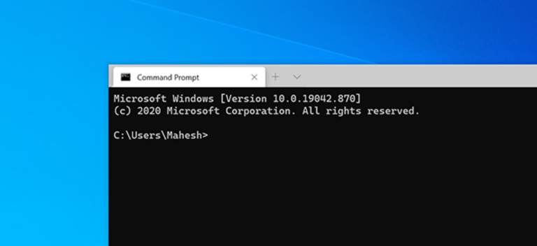 Как изменить каталог по умолчанию в терминале Windows