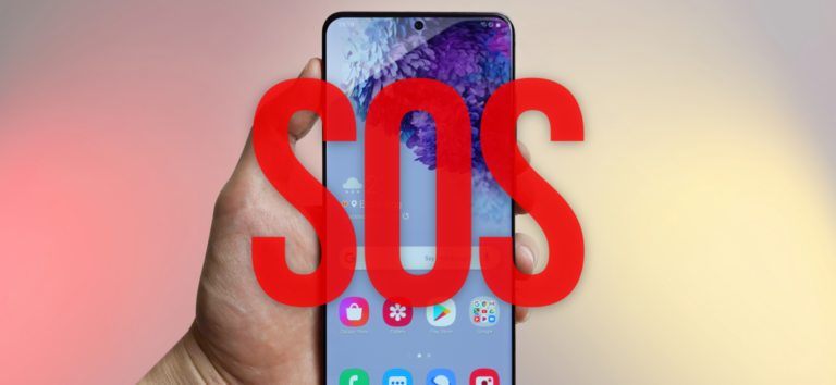 Как отправлять сообщения SOS с телефона Samsung Galaxy