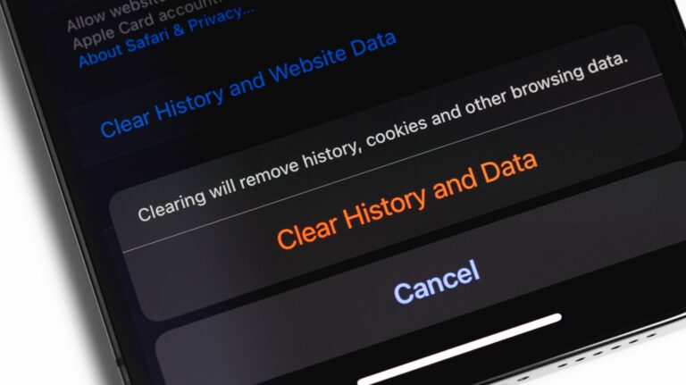 Как удалить историю определенного веб-сайта из Safari на iPhone или iPad